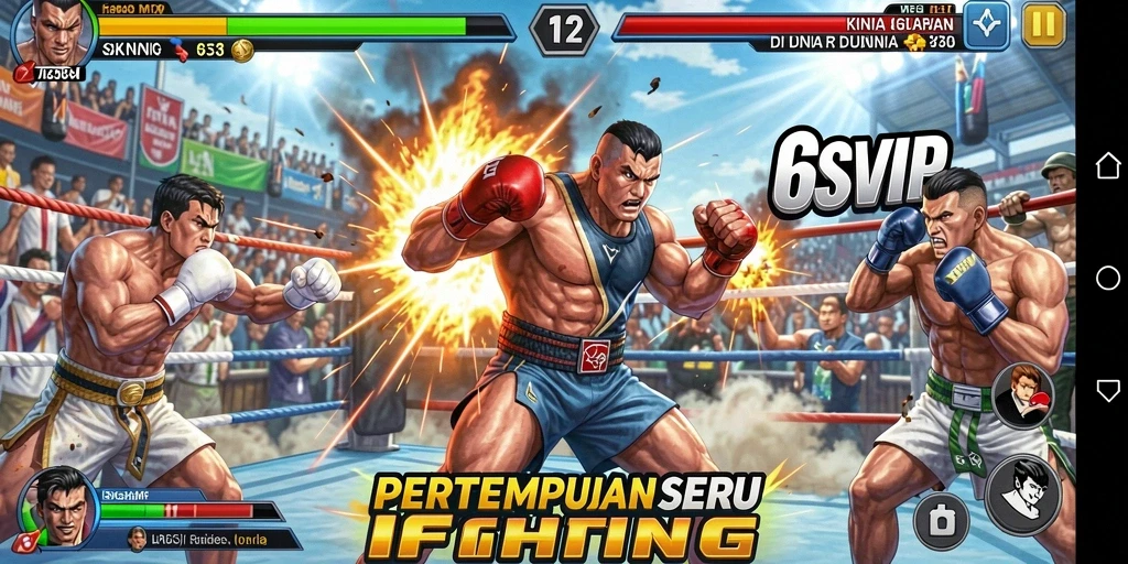 Tampilan gameplay seru di 6SVIP dengan pertarungan intens.