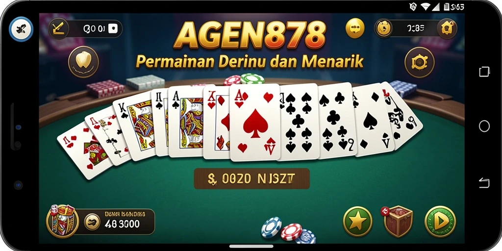 Tampilan gameplay seru dan menantang dari AGEN878.