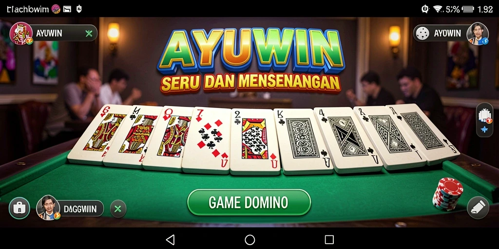 Tampilan gameplay seru dari AYUWIN yang menarik dan interaktif.