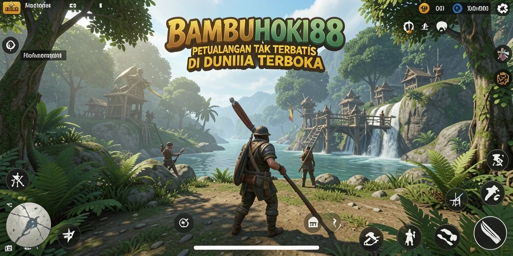 Tampilan gameplay Open World yang memikat di BAMBUHOKI88.