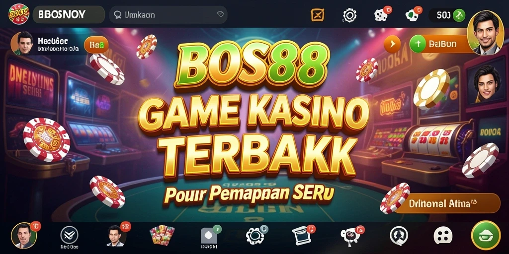 Tampilan gameplay seru di BOS88 dengan berbagai pilihan kasino.