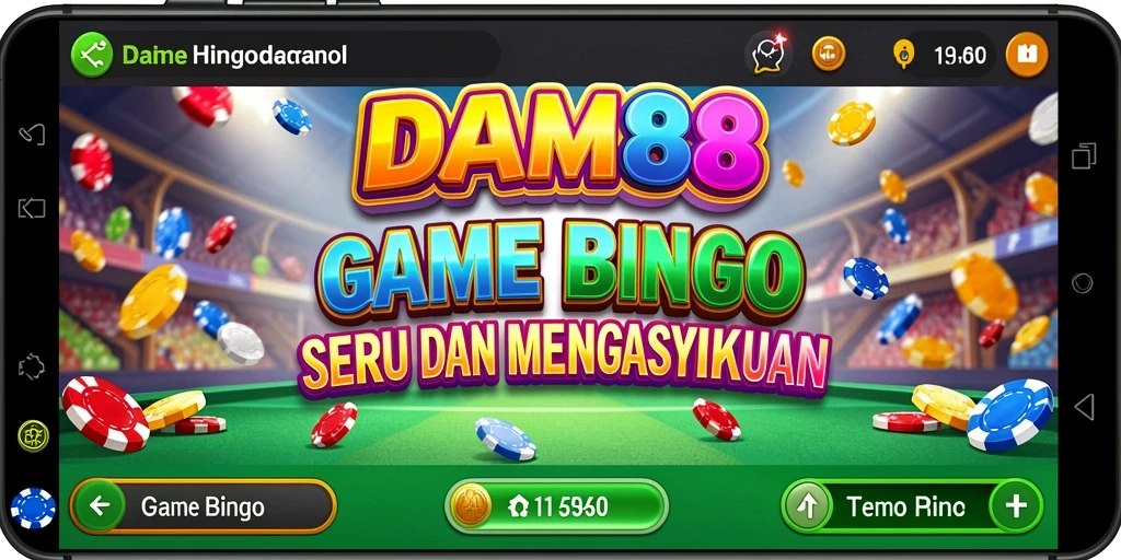 Screenshot gameplay Bingo yang menampilkan suasana menarik dan interaksi pemain.