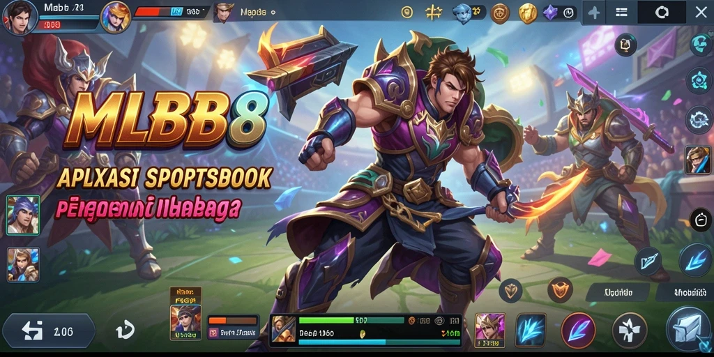 Tangkapan layar gameplay aplikasi Sportsbook dengan taruhan langsung.
