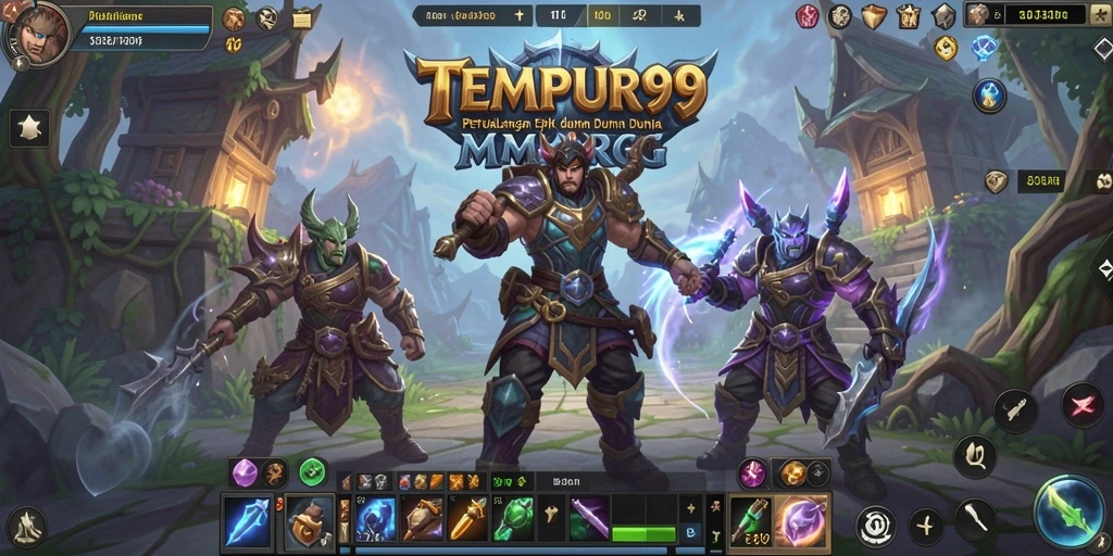 Gameplay TEMPUR99 yang mendebarkan dan penuh aksi.